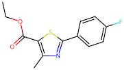 Ethyl 2-(4-fluorophenyl)-4-methylthiazole-5-carboxylate