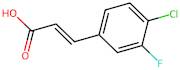 (E)-3-(4-Chloro-3-fluorophenyl)acrylic acid