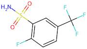 2-Fluoro-5-(trifluoromethyl)benzene-1-sulfonamide