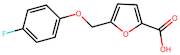 5-(4-Fluorophenoxymethyl)furan-2-carboxylic acid