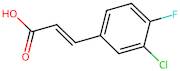 3-Chloro-4-fluorocinnamic acid