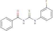 N-[(3-Fluorophenyl)carbamothioyl]benzamide