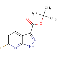 tert-Butyl 6-fluoro-1H-pyrazolo[3,4-b]pyridine-3-carboxylate