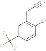 2-Bromo-5-(trifluoromethyl)phenylacetonitrile