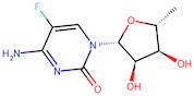 4-Amino-1-[(2R,3R,4R,5R)-3-fluoro-4-hydroxy-5-(hydroxymethyl)oxolan-2-yl]pyrimidin-2-one