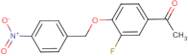 1-[3-Fluoro-4-(4-nitrobenzyloxy)phenyl]-1-ethanone