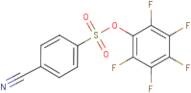 2,3,4,5,6-Pentafluorophenyl 4-cyanobenzenesulphonate