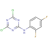 2,4-Dichloro-6-(2,4-difluoroanilino)-1,3,5-triazine