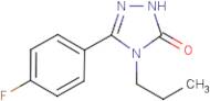 3-(4-Fluorophenyl)-4,5-dihydro-4-propyl-1H-triazol-5-one