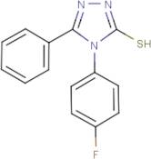 4-(4-Fluorophenyl)-5-phenyl-4H-1,2,4-triazole-3-thiol