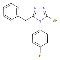 5-Benzyl-4-(4-fluorophenyl)-4H-1,2,4-triazole-3-thiol