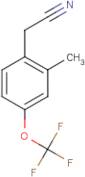 2-methyl-4-(trifluoromethoxy)phenylacetonitrile