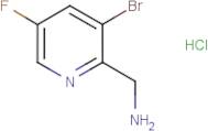 2-(Aminomethyl)-3-bromo-5-fluoropyridine hydrochloride