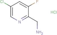 2-(Aminomethyl)-5-chloro-3-fluoropyridine hydrochloride