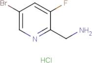 2-(Aminomethyl)-5-bromo-3-fluoropyridine hydrochloride