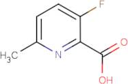 3-Fluoro-6-methylpyridine-2-carboxylic acid