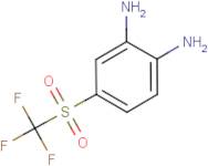 4-[(Trifluoromethyl)sulphonyl]benzene-1,2-diamine