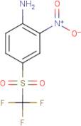 2-Nitro-4-[(trifluoromethyl)sulphonyl]aniline