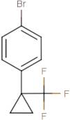 1-Bromo-4-[1-(trifluoromethyl)cycloprop-1-yl]benzene