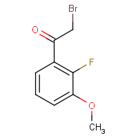 2-Fluoro-3-methoxyphenacyl bromide