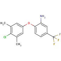 2-(4-Chloro-3,5-dimethylphenoxy)-5-(trifluoromethyl)aniline