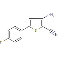 3-Amino-2-cyano-5-(4-fluorophenyl)thiophene