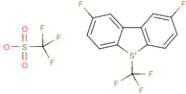 2,8-Difluoro-5-(trifluoromethyl)-5H-dibenzo[b,d]thiophen-5-ium triflate