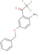 1-[2-Amino-5-(benzyloxy)phenyl]-2,2,2-trifluoroethan-1-one