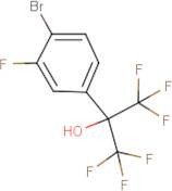 2-(4-Bromo-3-fluorophenyl)-1,1,1,3,3,3-hexafluoropropan-2-ol