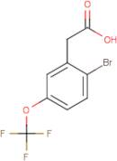 2-Bromo-5-(trifluoromethoxy)phenylacetic acid