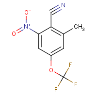 2-Methyl-6-nitro-4-(trifluoromethoxy)benzonitrile