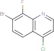 7-Bromo-4-chloro-8-fluoroquinoline