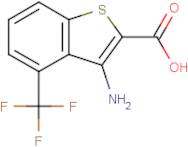 3-Amino-4-(trifluoromethyl)benzo[b]thiophene-2-carboxylic acid