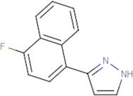 3-(4-Fluoro-1-naphthyl)-1H-pyrazole