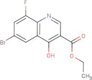 Ethyl 6-bromo-8-fluoro-4-hydroxyquinoline-3-carboxylate