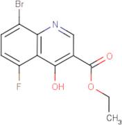 Ethyl 8-bromo-5-fluoro-4-hydroxyquinoline-3-carboxylate