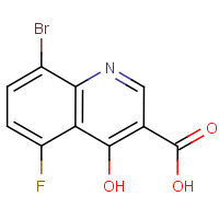 8-Bromo-5-fluoro-4-hydroxyquinoline-3-carboxylic acid