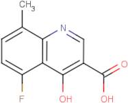 5-Fluoro-4-hydroxy-8-methylquinoline-3-carboxylic acid