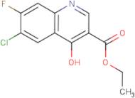 Ethyl 6-chloro-7-fluoro-4-hydroxyquinoline-3-carboxylate