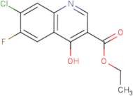 Ethyl 7-chloro-6-fluoro-4-hydroxyquinoline-3-carboxylate