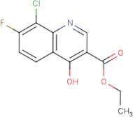 Ethyl 8-chloro-7-fluoro-4-hydroxyquinoline-3-carboxylate