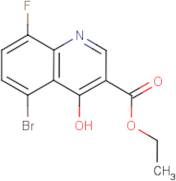 Ethyl 5-bromo-8-fluoro-4-hydroxyquinoline-3-carboxylate