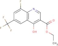 Ethyl 8-fluoro-4-hydroxy-6-(trifluoromethyl)quinoline-3-carboxylate