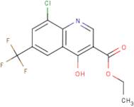 Ethyl 8-chloro-4-hydroxy-6-(trifluoromethyl)quinoline-3-carboxylate