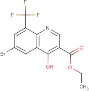 Ethyl 6-bromo-4-hydroxy-8-(trifluoromethyl)quinoline-3-carboxylate