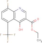 Ethyl 8-fluoro-4-hydroxy-5-(trifluoromethyl)quinoline-3-carboxylate