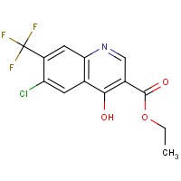 Ethyl 6-chloro-4-hydroxy-7-(trifluoromethyl)quinoline-3-carboxylate