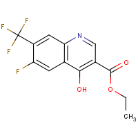 Ethyl 6-fluoro-4-hydroxy-7-(trifluoromethyl)quinoline-3-carboxylate