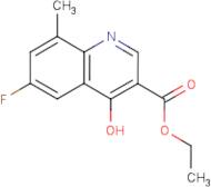 Ethyl 6-fluoro-4-hydroxy-8-methylquinoline-3-carboxylate