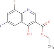 Ethyl 8-fluoro-4-hydroxy-6-iodoquinoline-3-carboxylate